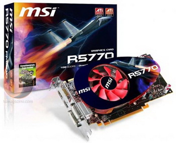 MSI radeon HD 5770 new cooler